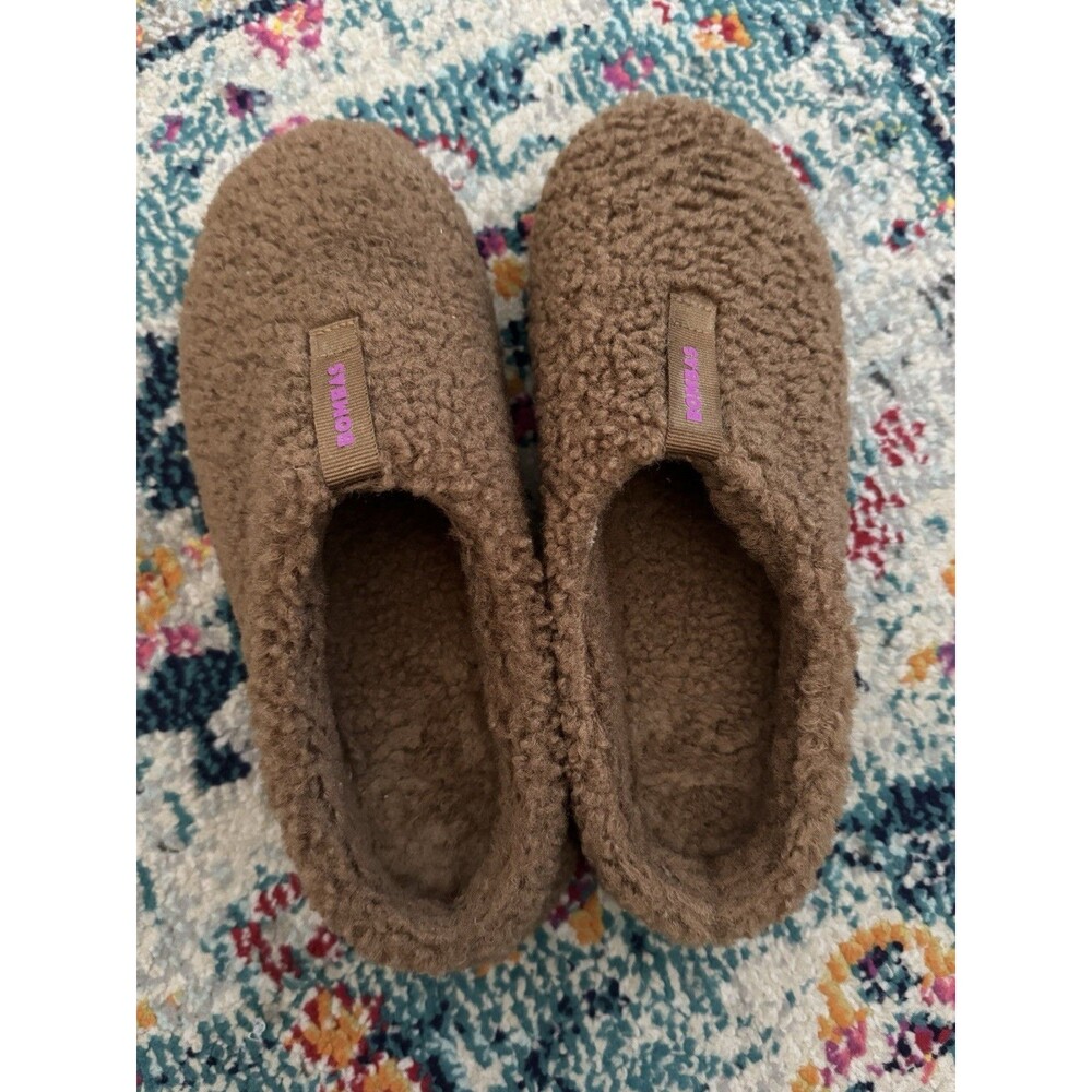 Bombas Sunday Slipper Dark Camel Size 8